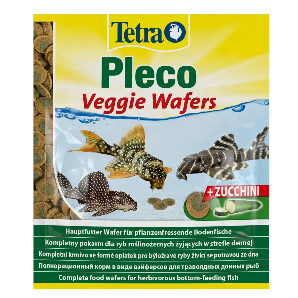 Pleco Veggie Wafers 15g - pokarm roślinny dla ryb dennych