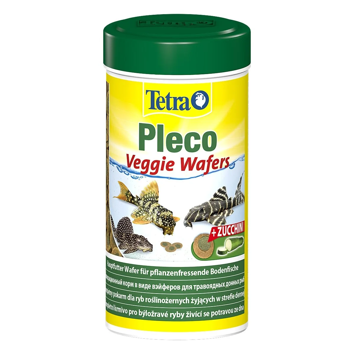 Pleco VeggieWafers 250ml - pokarm dla ryb roślinożernych dennych