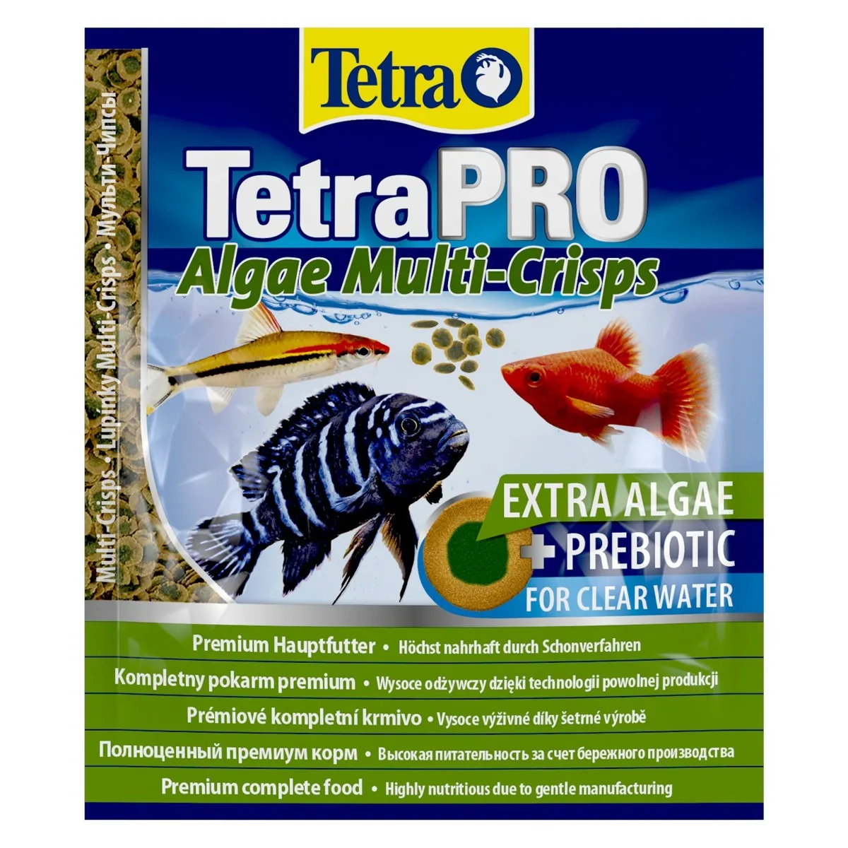 PRO Algae Multi-Crisps 12g - pokarm wzmacniający odporność dla ryb