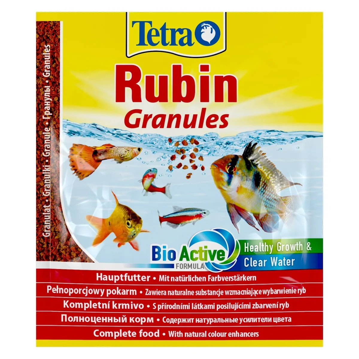 Rubin Granules 15g - pokarm w granulkach dla wszystkich ryb