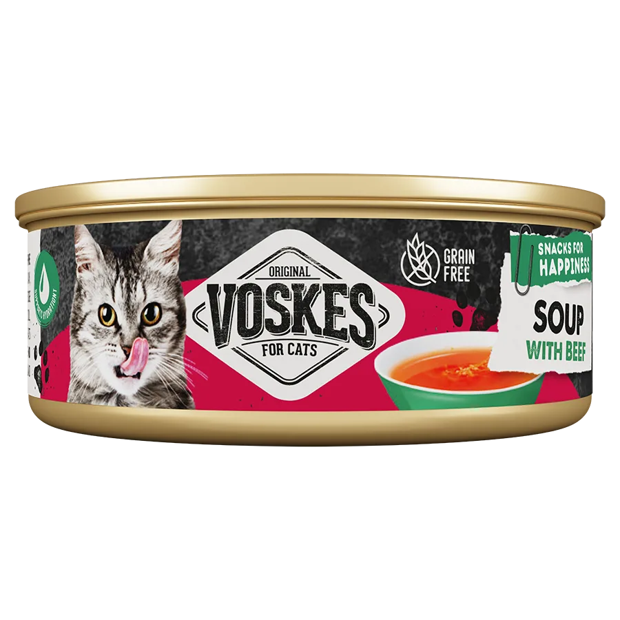 Voskes Cat Soup With Beef - zupka z wołowiną dla kota 50g