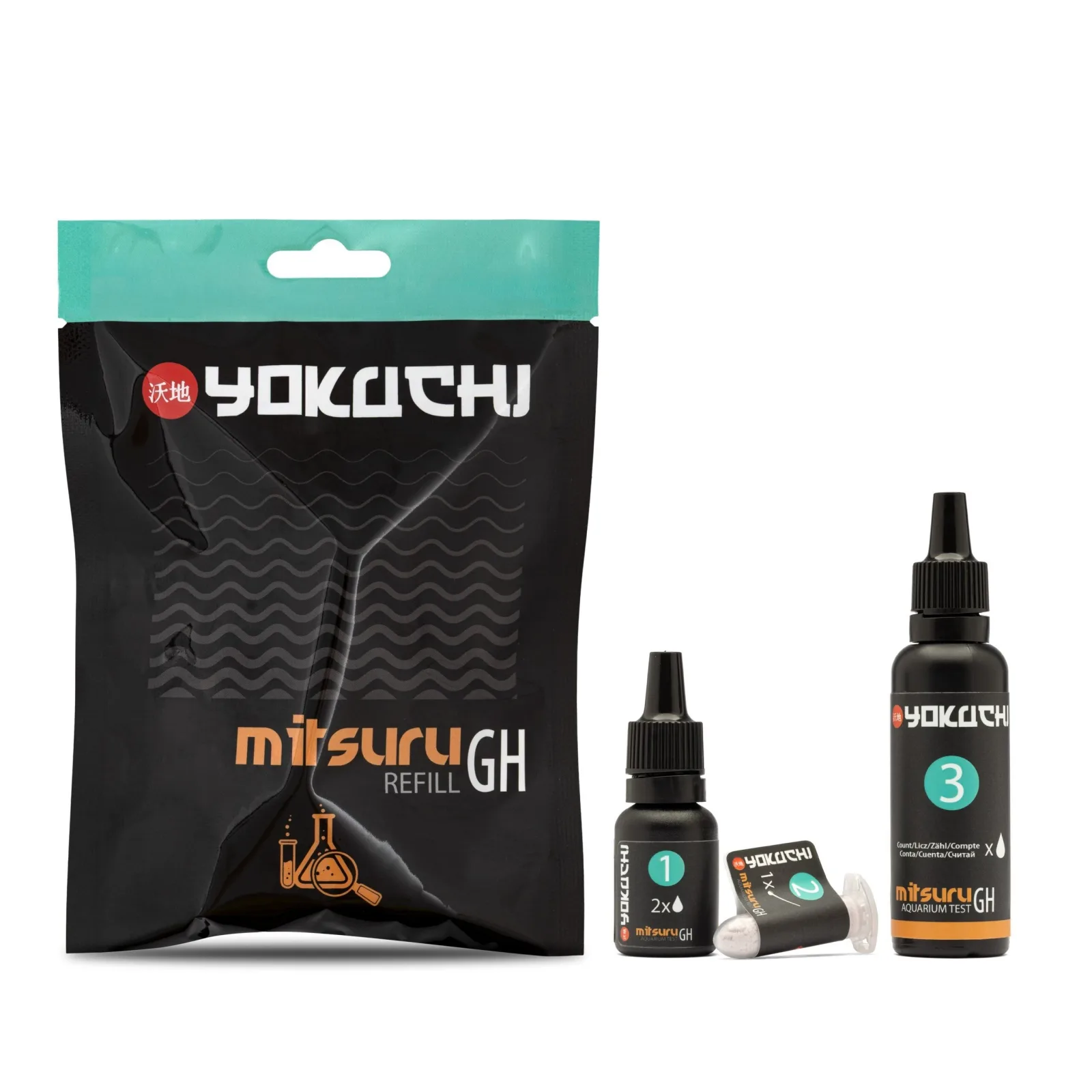 Mitsuru Aquarium Refill GH - uzupełnienie testu wody