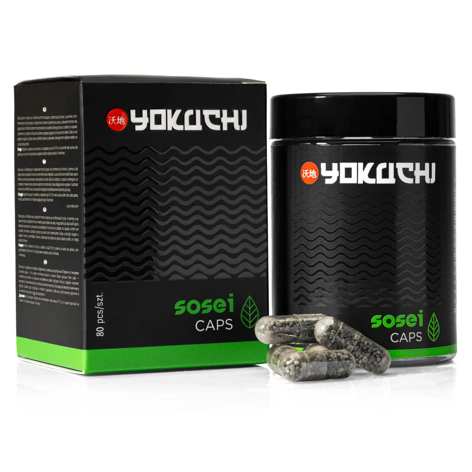 SOSEI CAPS - nawóz do podłoża 80sztuk