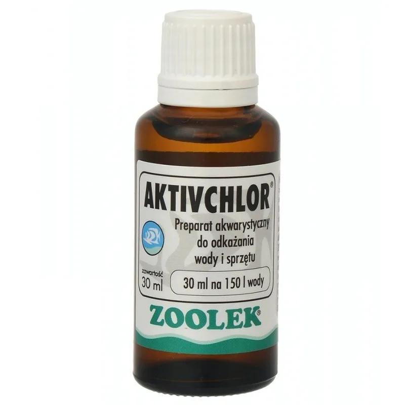 ActivChlor 30 ml – Środek do Dezynfekcji w Akwarium