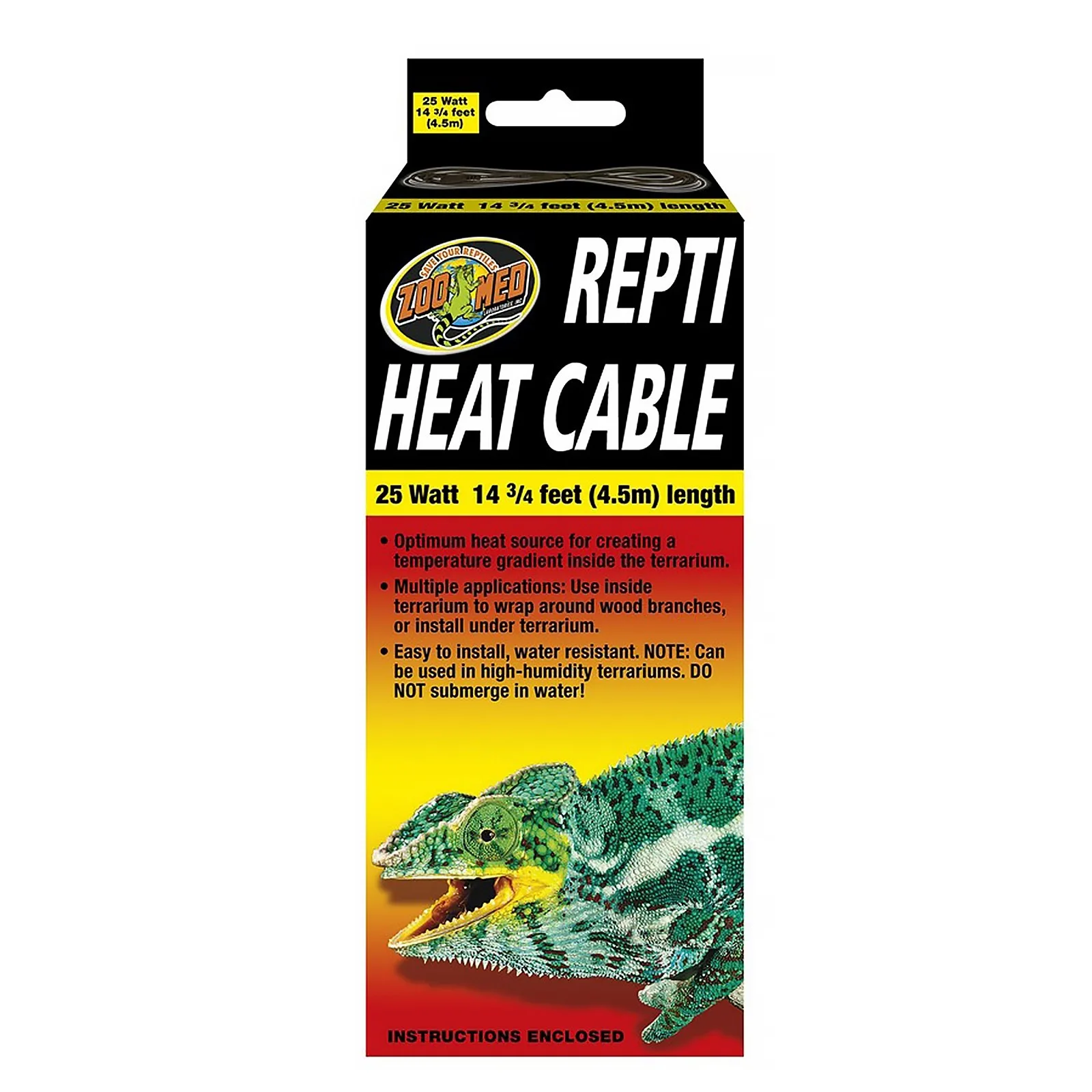 Repti Heat Cable 25W - kabel grzewczy 4,5m