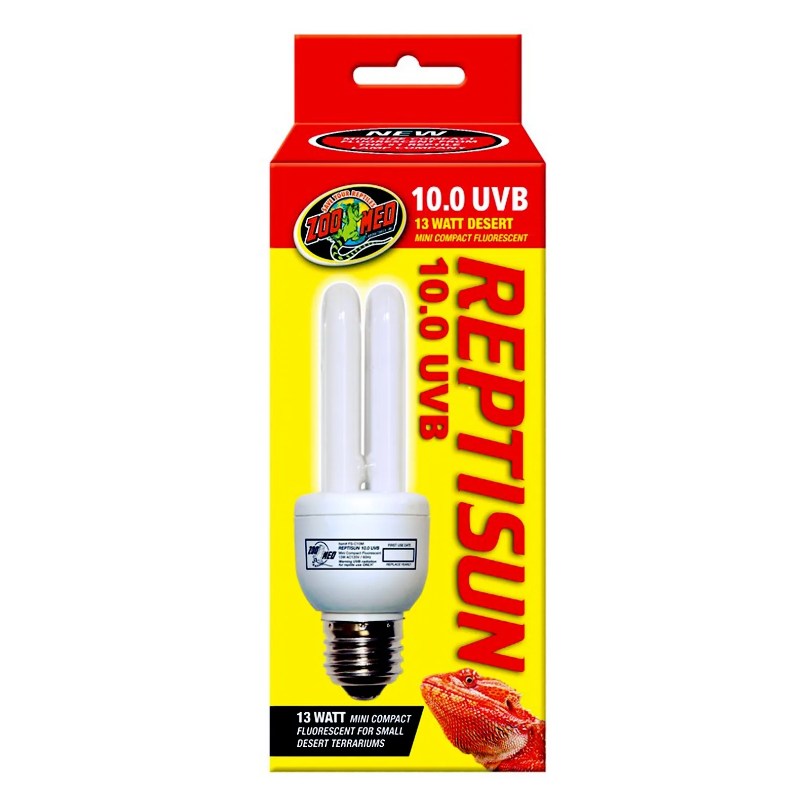 ReptiSun - żarówka Mini 10.0 UVB 13W