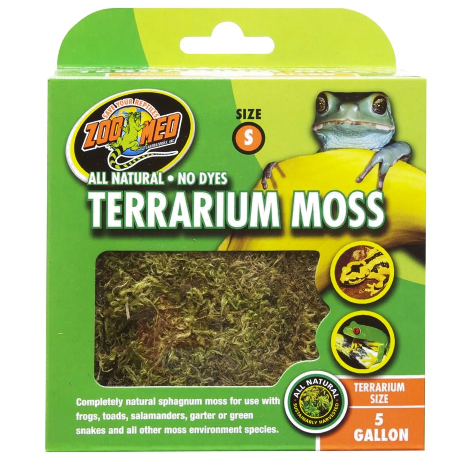 Terrarium Moss 1,64l - mech torfowiec